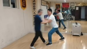 Home 12 yiquan pushing-hands by zhang yongmou